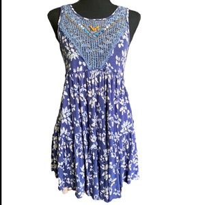 Free People Embroidered Dress
